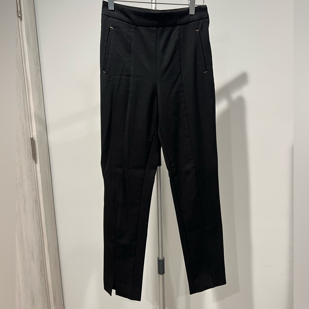 Front slit trouser